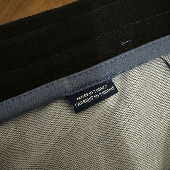 STONE ROSE Fleece Knit Shorts Blue Drawstring Waist Performance NWT - Picture 9 of 10